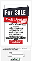 Onlinenjax domain 4 sale